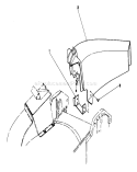 Side Discharge Kit Diagram and Parts List for 20742C 5000001-5999999 - 1985 Toro Lawn Mower