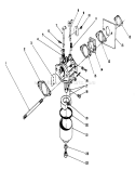Carburetor Assembly Diagram and Parts List for 20745C 6000001-6999999 - 1986 Toro Lawn Mower