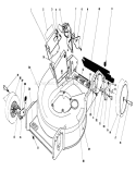 Part Location Diagram of 46-8330 Toro Decal-460