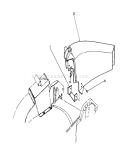 Side Discharge Kit Diagram and Parts List for 20746C 8000001-8999999 - 1988 Toro Lawn Mower