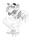 Engine Assembly Diagram and Parts List for 20746C 8000001-8999999 - 1988 Toro Lawn Mower