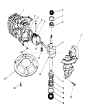 Crankshaft Assembly Diagram and Parts List for 20747C 6000001-6999999 - 1986 Toro Lawn Mower