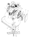 Engine Diagram and Parts List for 20747C 7000001-7999999 - 1987 Toro Lawn Mower