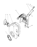 Muffler Assembly Diagram and Parts List for 20747C 8000001-8999999 - 1988 Toro Lawn Mower