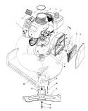 Page E Diagram and Parts List for 20747C 8000001-8999999 - 1988 Toro Lawn Mower