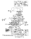Engine Diagram and Parts List for 20750 8000001-8999999 - 1978 Toro Lawn Mower
