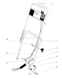 Part Location Diagram of 33-4290 Toro Upper Handle