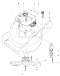 Part Location Diagram of 221-654 Toro Engine