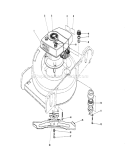 Engine Assembly Diagram and Parts List for 20752 8000001-8999999 - 1978 Toro Lawn Mower
