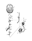 Magneto Diagram and Parts List for 20752 8000001-8999999 - 1978 Toro Lawn Mower