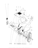 Front Wheel and Pivot Arm Diagram and Parts List for 20755 9000001-9999999 - 1979 Toro Lawn Mower