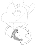 Leaf Shredder Kit Diagram and Parts List for 20762C 5000001-5999999 - 1985 Toro Lawn Mower