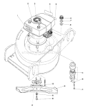 Part Location Diagram of 221-657 Toro Engine
