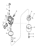 Carburetor Assembly Diagram and Parts List for 20762 2000001-2999999 - 1982 Toro Lawn Mower