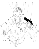 Part Location Diagram of 46-2400 Toro Decal-Danger