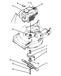 Part Location Diagram of 77-8950 Toro Eng Asm-Gts150 Key/Nc