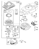 Page D Diagram and Parts List for 20763B 39000001-39999999 - 1993 Toro Lawn Mower