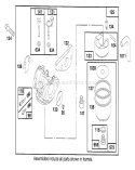 Page D Diagram and Parts List for 20764BC 59000001-59999999 - 1995 Toro Lawn Mower