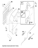 Page E Diagram and Parts List for 20764BC 59000001-59999999 - 1995 Toro Lawn Mower