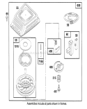 Page F Diagram and Parts List for 20764BC 59000001-59999999 - 1995 Toro Lawn Mower