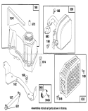 Page H Diagram and Parts List for 20764B 49000001-49999999 - 1994 Toro Lawn Mower
