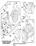 Engine Diagram and Parts List for 20766BC 49000001-49999999 - 1994 Toro Lawn Mower