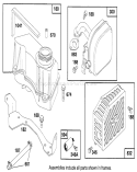 Page H Diagram and Parts List for 20766BC 49000001-49999999 - 1994 Toro Lawn Mower