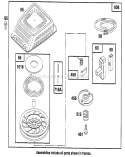Page F Diagram and Parts List for 20766B 49000001-49999999 - 1994 Toro Lawn Mower
