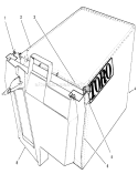 Grass Bag Assembly Diagram and Parts List for 20767 6900001-6999999 - 1996 Toro Lawn Mower