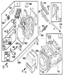 Engine Diagram and Parts List for 20767 6900001-6999999 - 1996 Toro Lawn Mower