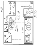 Page D Diagram and Parts List for 20767 6900001-6999999 - 1996 Toro Lawn Mower