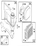 Page G Diagram and Parts List for 20767 6900001-6999999 - 1996 Toro Lawn Mower