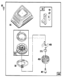 Page H Diagram and Parts List for 20767 6900001-6999999 - 1996 Toro Lawn Mower