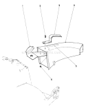 Side Discharge Kit Diagram and Parts List for 20771 3000001-3999999 - 1983 Toro Lawn Mower