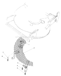 Leaf Shredder Kit Diagram and Parts List for 20771 3000001-3999999 - 1983 Toro Lawn Mower