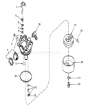 Page A Diagram and Parts List for 20772 0000001-0999999 - 1980 Toro Lawn Mower