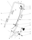 Page E Diagram and Parts List for 20772 0000001-0999999 - 1980 Toro Lawn Mower