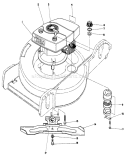 Engine Assembly Diagram and Parts List for 20772 9000001-9999999 - 1979 Toro Lawn Mower