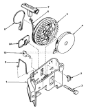 Page I Diagram and Parts List for 20775 2000001-2999999 - 1982 Toro Lawn Mower