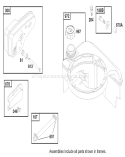 Page H Diagram and Parts List for 20776 8900001-8999999 - 1998 Toro Lawn Mower