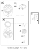 Page J Diagram and Parts List for 20776 9900001-9999999 - 1999 Toro Lawn Mower