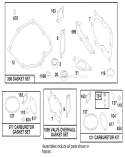 Page K Diagram and Parts List for 20776 9900001-9999999 - 1999 Toro Lawn Mower