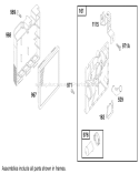 Page F Diagram and Parts List for 20776 9900001-9999999 - 1999 Toro Lawn Mower