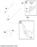 Page G Diagram and Parts List for 20776 9900001-9999999 - 1999 Toro Lawn Mower