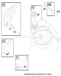 Page H Diagram and Parts List for 20776 9900001-9999999 - 1999 Toro Lawn Mower