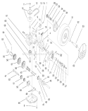 Page J Diagram and Parts List for 20777 7900001-7999999 - 1997 Toro Lawn Mower