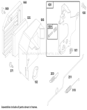 Page E Diagram and Parts List for 20777 7900001-7999999 - 1997 Toro Lawn Mower