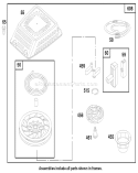 Page F Diagram and Parts List for 20777 7900001-7999999 - 1997 Toro Lawn Mower