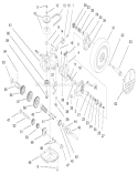 Page K Diagram and Parts List for 20778 7900001-7999999 - 1997 Toro Lawn Mower