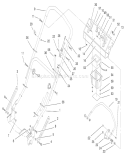 Part Location Diagram of 95-5627 Toro Assembly - Panel W/Decals